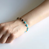 luxe Essence ブレスレット ターコイズ&オリーブクォーツ【完売】