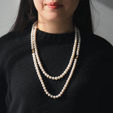 One of a kind Layered Pearl Necklace