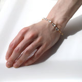 luxe Essence ブレスレット アクアマリン&インペリアルトパーズ Grand