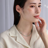luxe Essence  ショートネックレス  エメラルド【Final offer】