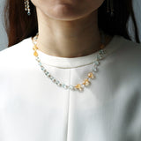 luxe Essence ネックレス アクアマリン&インペリアルトパーズ