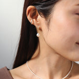 Bless ピアス ロング あこやパール