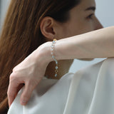 luxe Essence ブレスレット アクアマリン&インペリアルトパーズ Petit