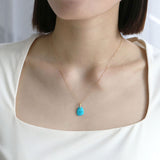 Swing ネックレス ターコイズ