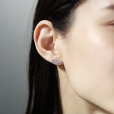 【ラスト1点】Letter ピアス ダイヤモンド シングル (片耳)【完売】【Special price】