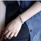 luxe Essence ブレスレット ターコイズ&オリーブクォーツ【完売】