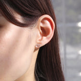 Dots ダイヤモンド ピアス ハーキマーダイヤモンド【Final offer】