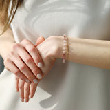 luxe Essence ブレスレット モルガナイト&ピンクサファイア【完売】