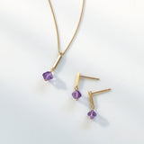 Signature ネックレス アメシスト【Final offer】