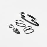 Steady フープピアス wide