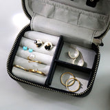 SOÉJU×HASUNA Veganレザレットジュエリーケース