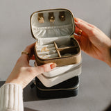 SOÉJU×HASUNA Veganレザレットジュエリーケース