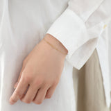 イエローゴールド ブレスレット 18金 HASUNA エシカルジュエリー