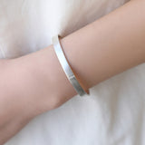 ダイヤモンド バングル シルバー ハスナ HASUNA エシカルジュエリー