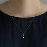 あこやパール あこや真珠 ネックレス 18金 HASUNA エシカルジュエリー