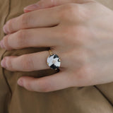 ウィルクス貝 ダイヤモンド リング 18金 ハスナ HASUNA エシカルジュエリー