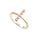 イエローゴールド ダイヤモンド リング 18金 ハスナ HASUNA エシカルジュエリー