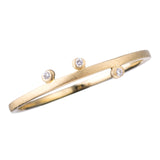 ダイヤモンド スタッキングリング 重ねづけ 18金 ハスナ HASUNA エシカルジュエリー