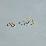 ダイヤモンド フープピアス 18金 ハスナ HASUNA エシカルジュエリー