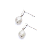 luxe blanc ピアス あこやパール シルバー