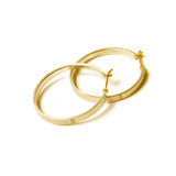 ダイヤモンド フープピアス 18金 ハスナ HASUNA エシカルジュエリー