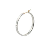 ダイヤモンド フープピアス シルバー ハスナ HASUNA エシカルジュエリー