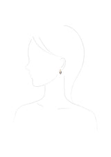 ウィルクス貝 ダイヤモンド ピアス 18金 ハスナ HASUNA エシカルジュエリー