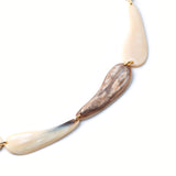 コルネ マザーオブパール ネックレス ハスナ HASUNA エシカルジュエリー