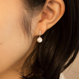 luxe blanc ピアス あこやパール シルバー