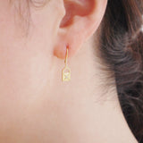 ダイヤモンド フックピアス ギフト ブランド HASUNA エシカルジュエリー