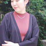 Half&Half K18 ネックレス あこやパール【オーダー制作】