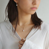 あこやパール ダイヤモンド ショート リング 18金 ハスナ HASUNA エシカルジュエリー