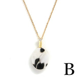 l'unique ネックレス オーバル