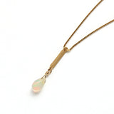 オパール ネックレス 18金 HASUNA エシカルジュエリー