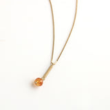 Signature ネックレス スペサルタイトガーネット【Final offer】