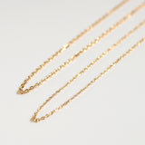 K18 18金 チェーンネックレス ネックレス単品 エシカルジュエリー サスティナブル HASUNA ハスナ