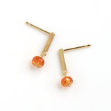 Signature ピアス スペサルタイトガーネット【Final offer】