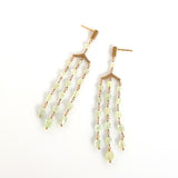 luxe Essence シャンデリアピアス クリソベリルキャッツアイ【Final offer】