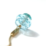 luxe Essence K18ピアス アクアマリン&アパタイト【Final offer】