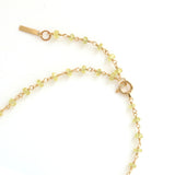 イエローサファイア ネックレス   9月誕生石 HASUNA エシカルジュエリー