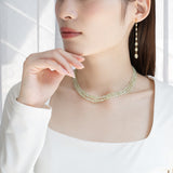 luxe Essence 3連ネックレス クリソベリルキャッツアイ【Final offer】