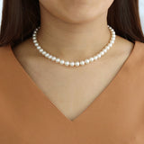 あこや真珠 あこやパール ネックレス チョーカー 結婚式 お呼ばれ パーティー HASUNA エシカルジュエリー