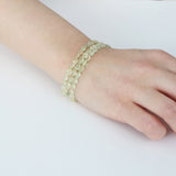 luxe Essence 3連ブレスレット クリソベリルキャッツアイ【Final offer】