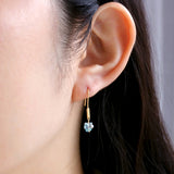 luxe Essence K18ピアス アクアマリン&アパタイト【Final offer】