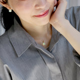 エチオピア産オパール ネックレス エシカルジュエリー HASUNA ハスナ