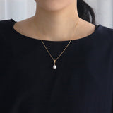 luxe Essence K18 ネックレスチャーム エシカルパール【Final offer】