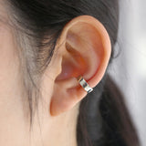 イヤーカフ シルバー レディース シンプル サステナブル エシカルジュエリー HASUNA イヤカフ イヤーカフス