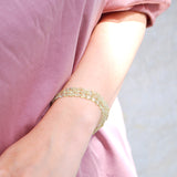 luxe Essence 3連ブレスレット クリソベリルキャッツアイ【Final offer】