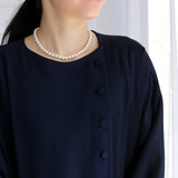 あこや真珠 あこやパール ネックレス チョーカー 結婚式 お呼ばれ パーティー HASUNA エシカルジュエリー