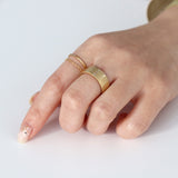 チェーンリング 重ねづけ 18金 ハスナ HASUNA エシカルジュエリー